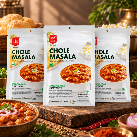 Chole Masala – Curry Paste Pack of 03
