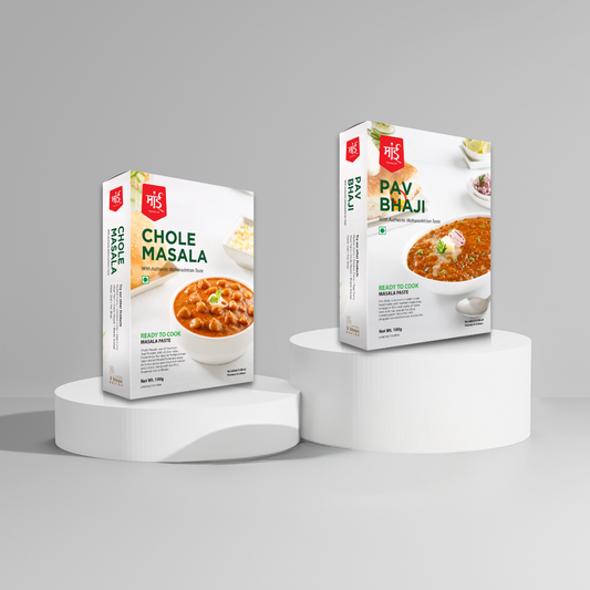 Chole + Pav Bhaji (Veg Combo)