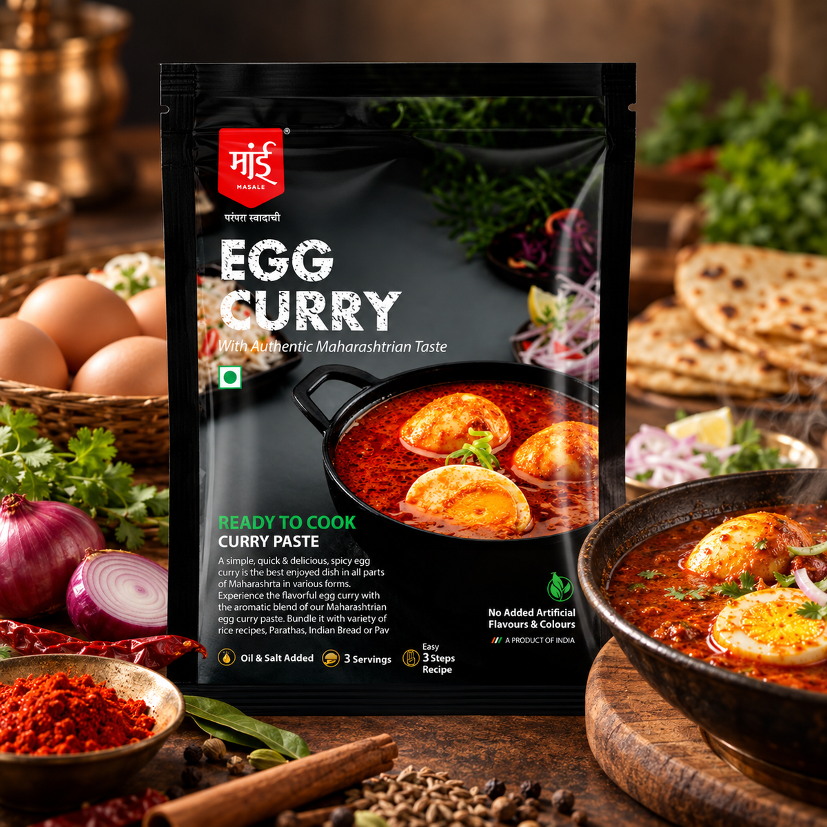 Egg Curry – Curry Paste