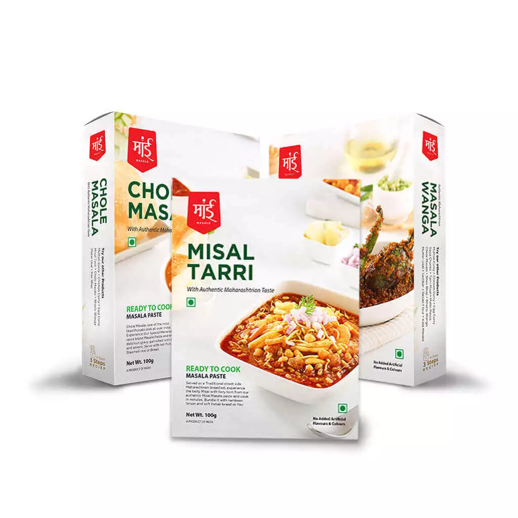 Special Pack -Misal Tarri + Chole Masala + Masala Wanga